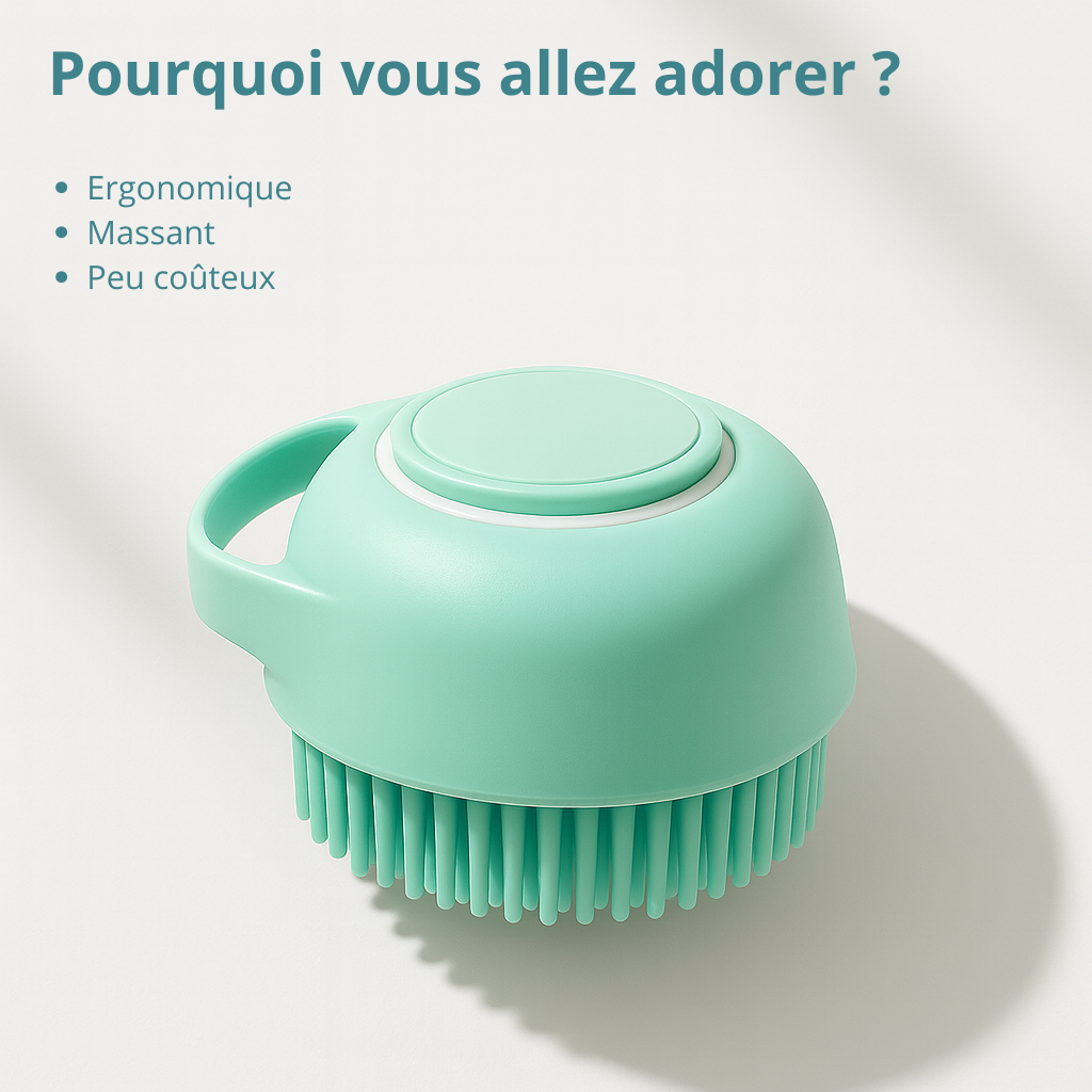 Brosse de bain pour chien HappyTailShop