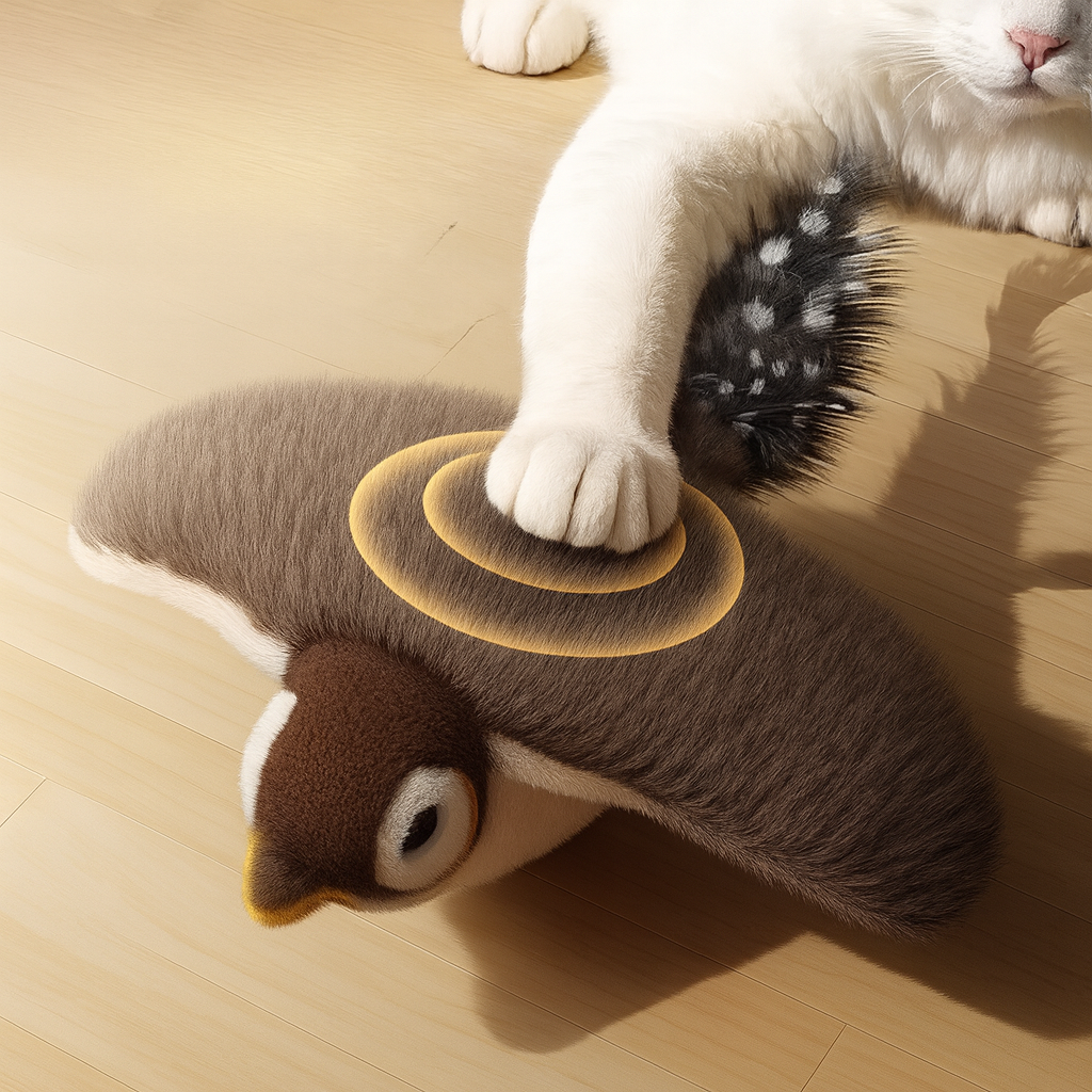 Oiseau interactif pour chat HappyTailShop