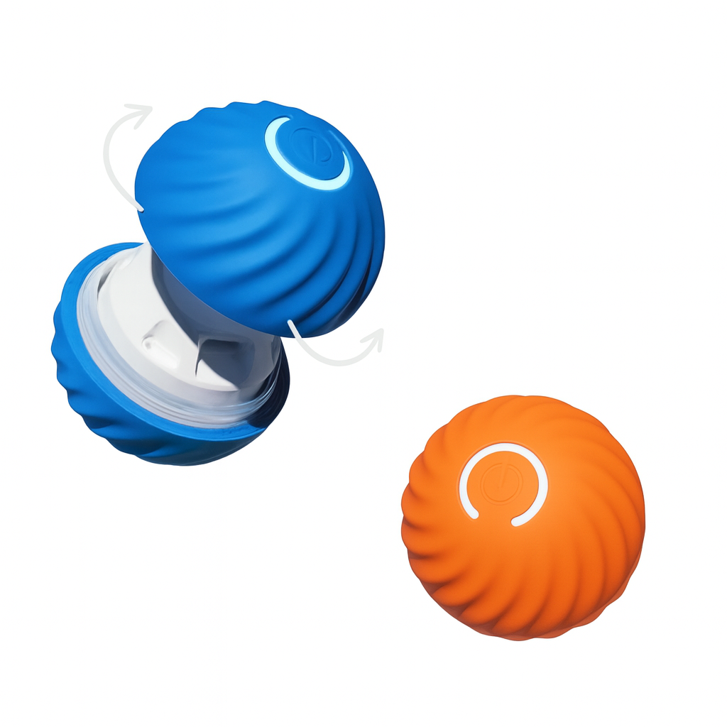 Balle interactive chien HappyTailShop