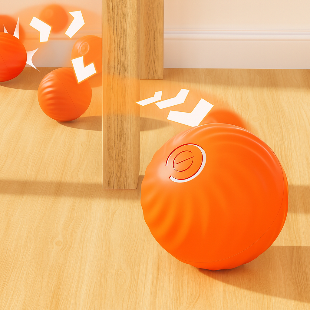 Balle interactive chien HappyTailShop
