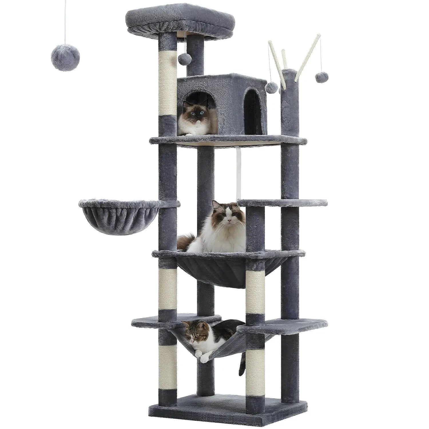 Grand arbre à chat HappyTailShop