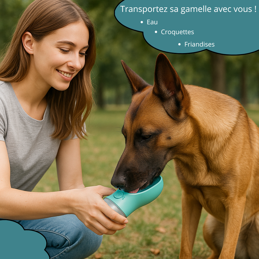 Gourde pour chien HappyTailShop
