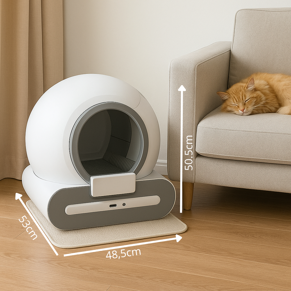 Litière pour chat automatique HappyTailShop