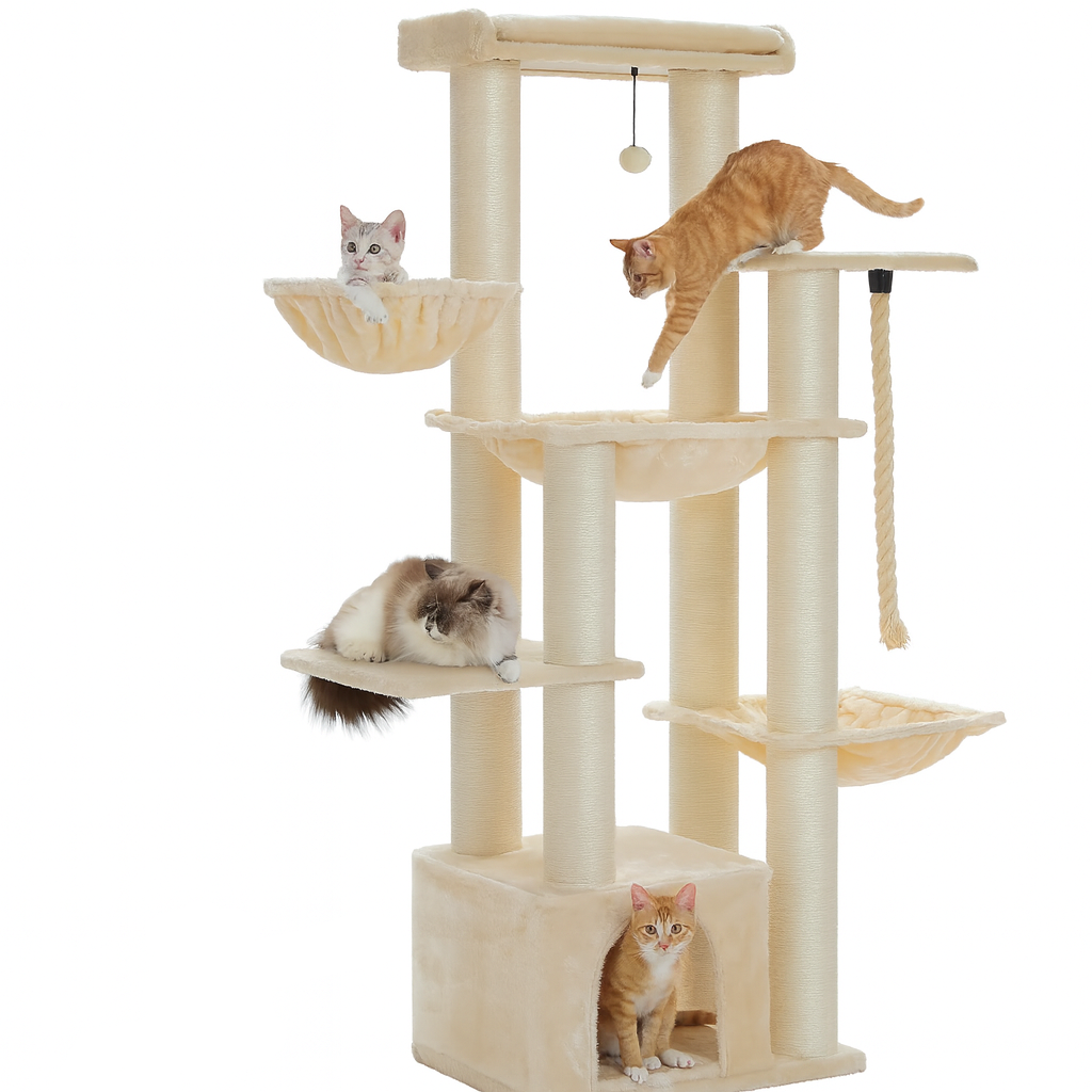 Arbre à chat XXL confort - Happy-tail-shop