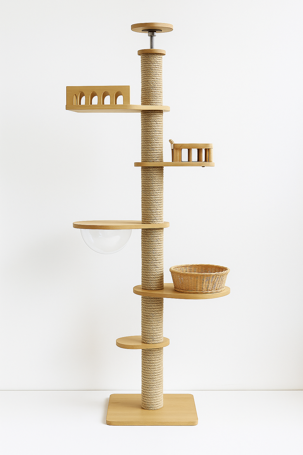 Arbre à chat XXL solide - HappyTailShop