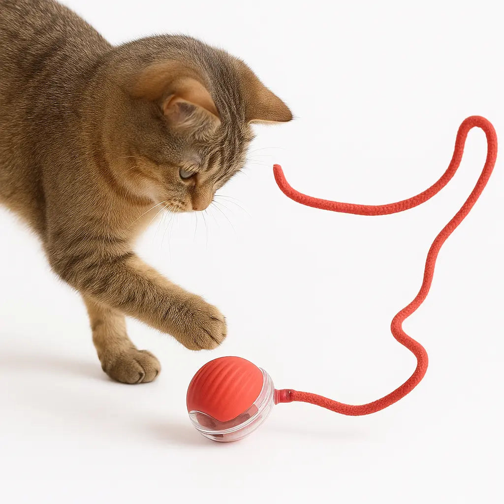 Balle interactive chat HappyTailShop