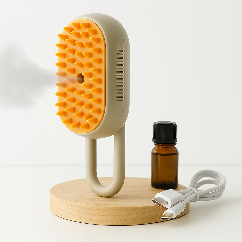 Brosse à vapeur pour chien HappyTailShop