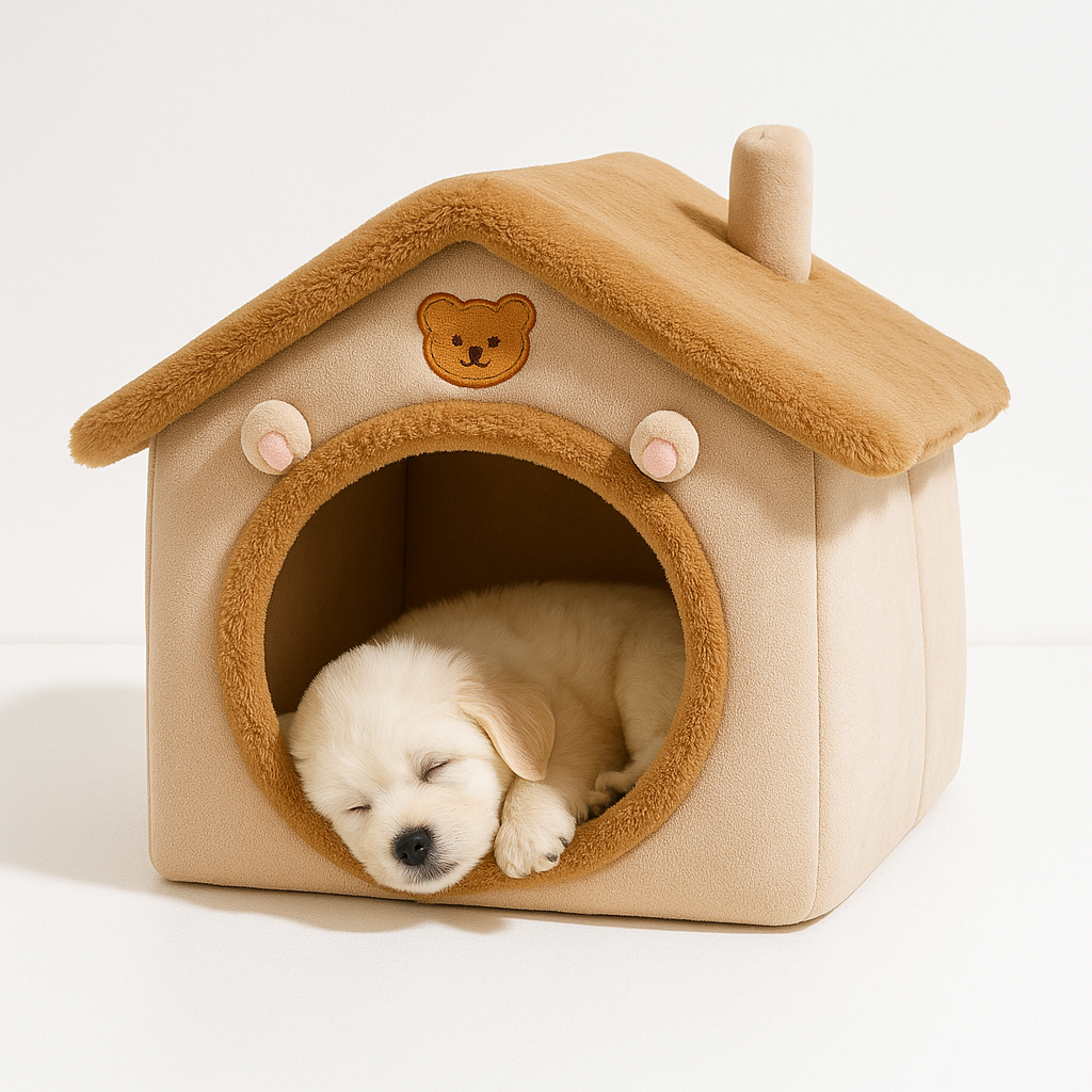 Petite niche pour chien HappyTailShop