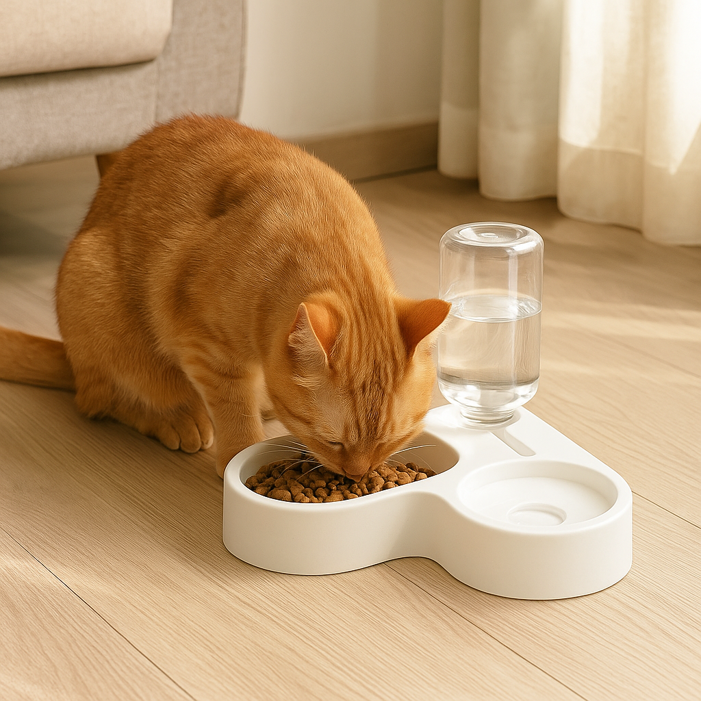 Gamelle automatique chat HappyTailShop