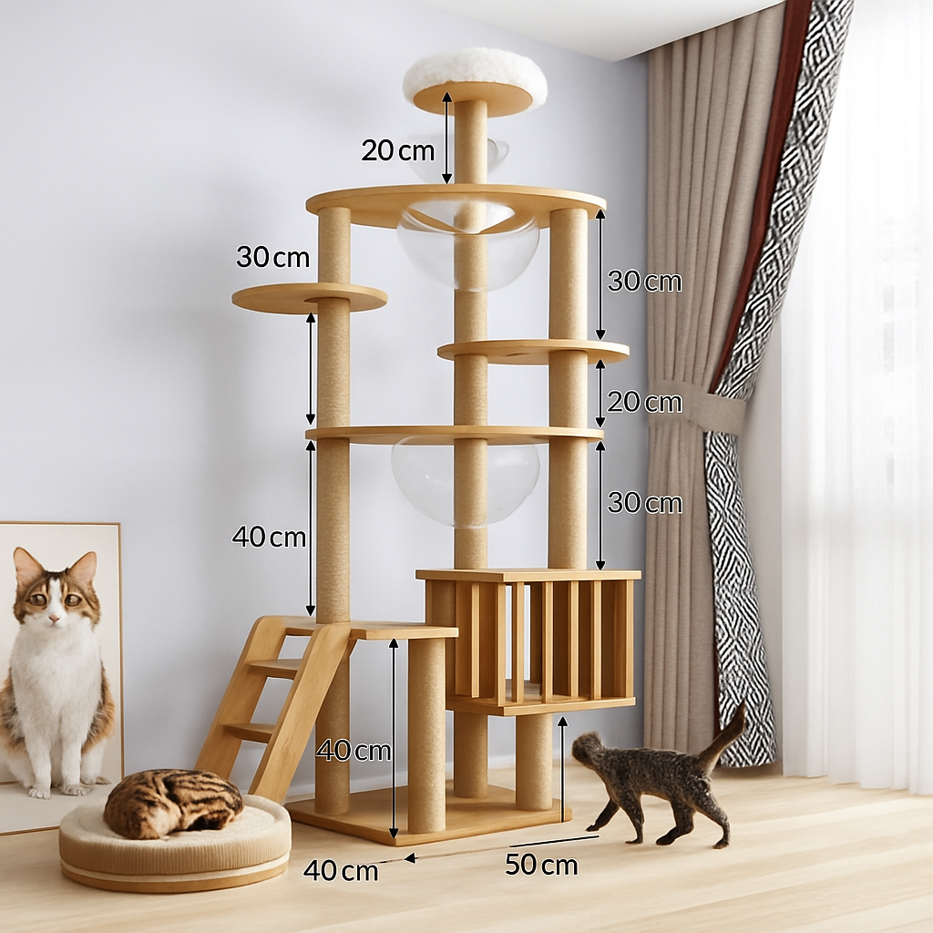 Arbre à chat XXL HappyTailShop