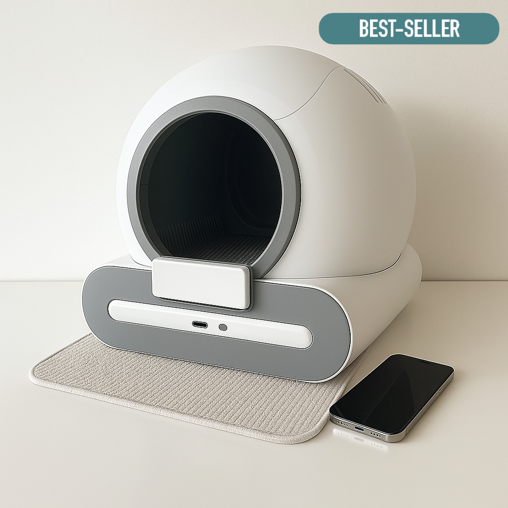 Litière pour chat automatique HappyTailShop