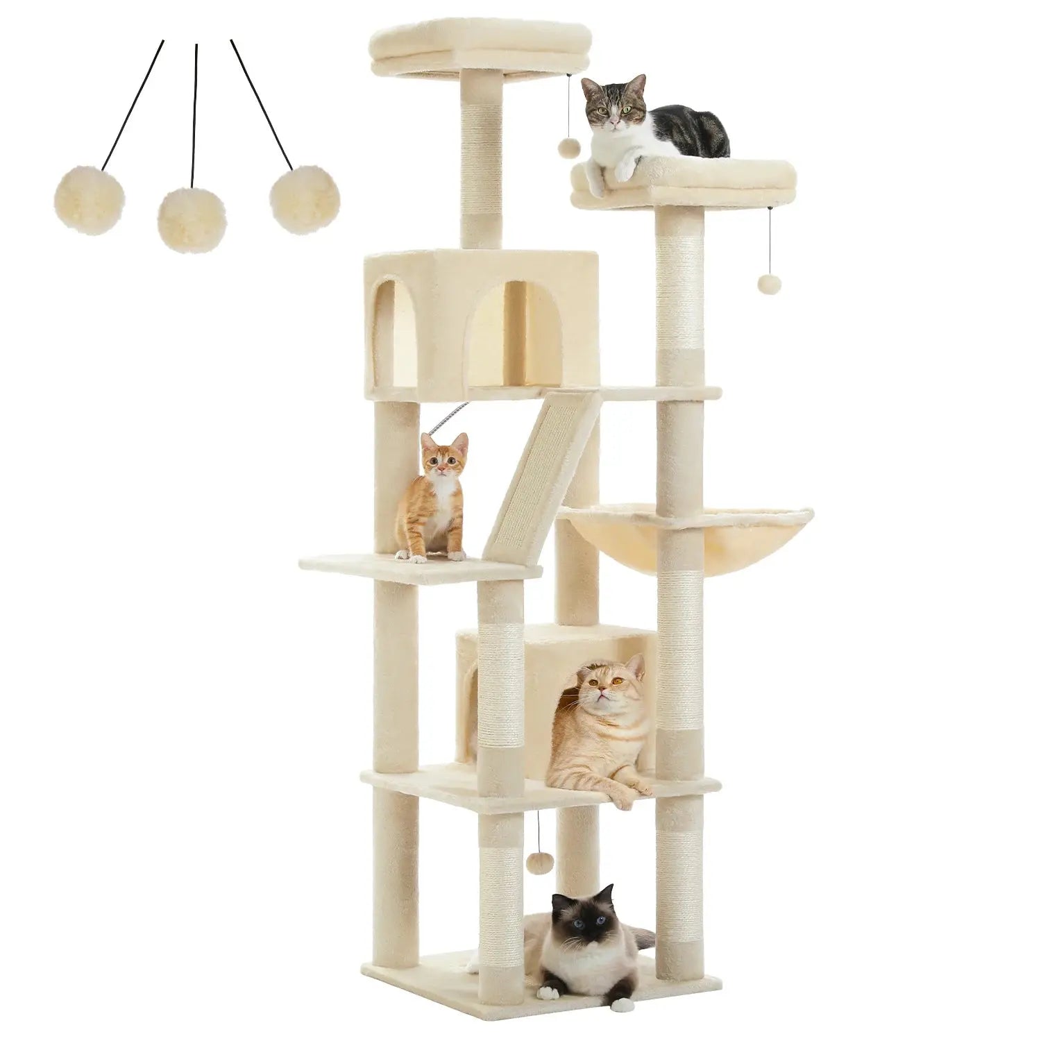 Grand arbre à chat HappyTailShop