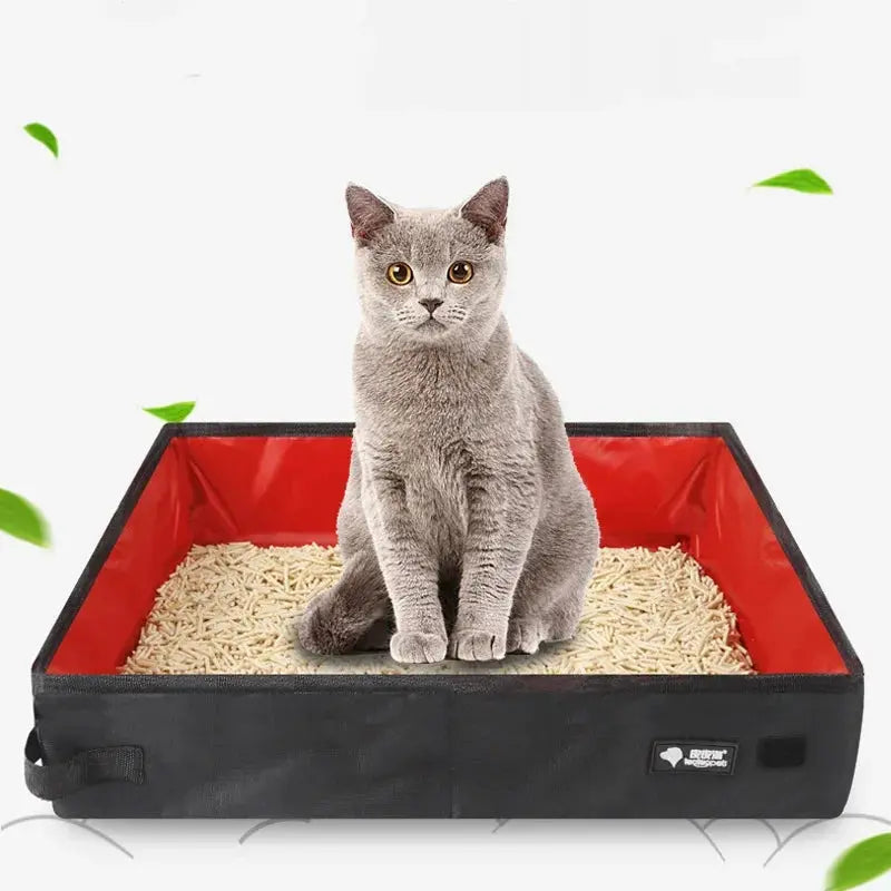 Litière pliable chat
