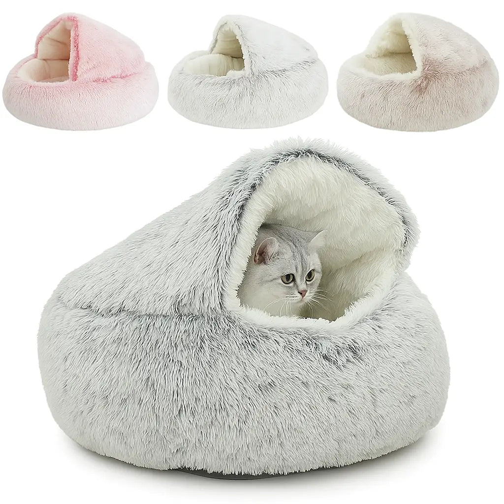 Niche pour chat hiver