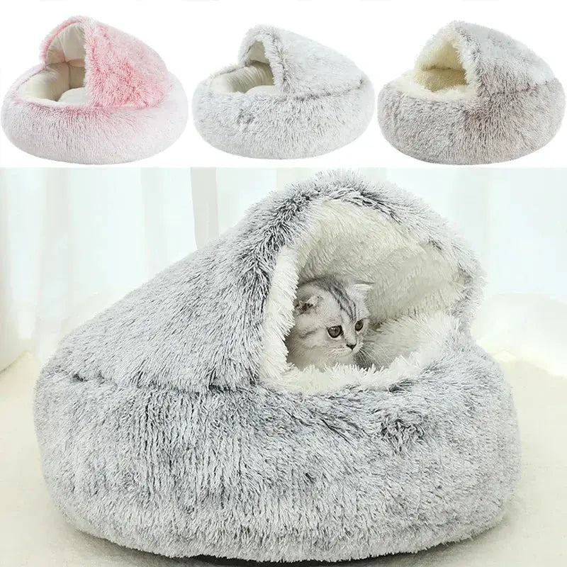Niche pour chat hiver HappyTailShop