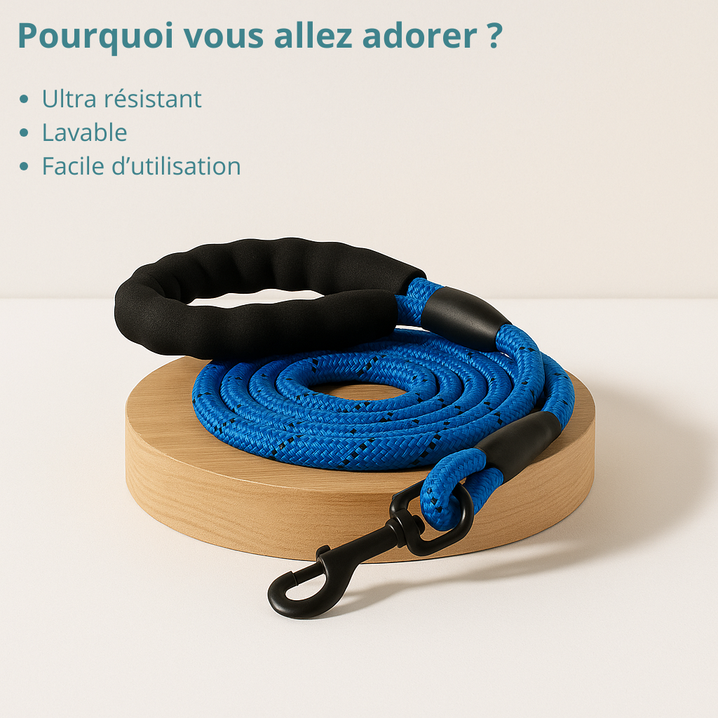 Laisse solide pour chien HappyTailShop