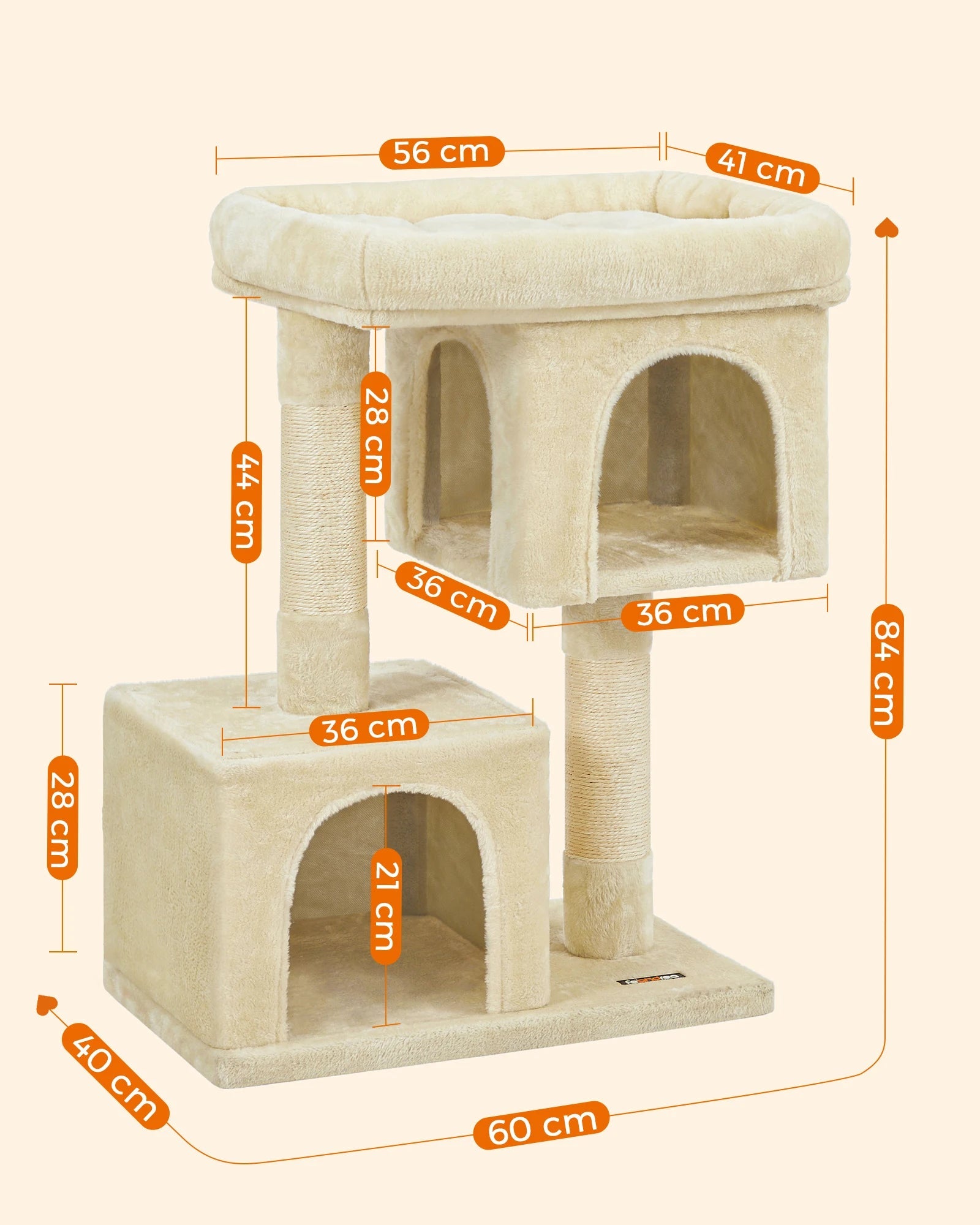 Arbre à chat petit espace HappyTailShop