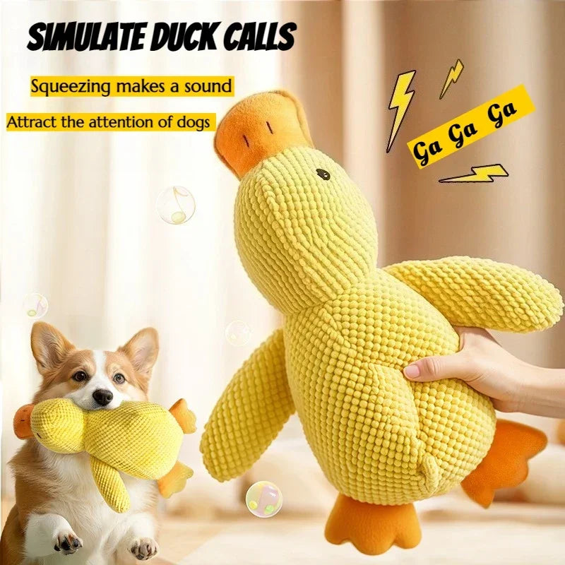 Jouets en peluche pour chiens, à mâcher grinçants, auto-entretents, jouets de dentition pour chiots, soulagement interactif Durable de l'ennui pour chiens de taille moyenne et petite HappyTailShop